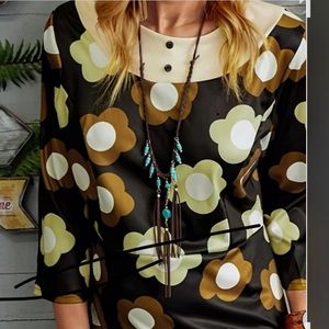 MISSLOOK - Vintage style floral print dress. NWOT. Size-Small.  **CLEARANCE!!